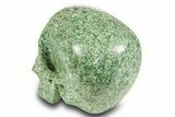 Realistic, Polished Hamine Jasper Skull - India #378613-3
